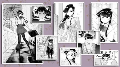 Komi-San manga panel, Manga, Komi-san wa Komyushou Desu, Komi Shouko. 