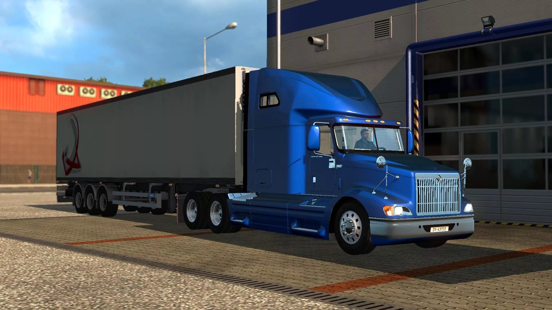 40. Ets international. интернационал 9800 етс. капотные грузовики для етс 2 1. Ets international.