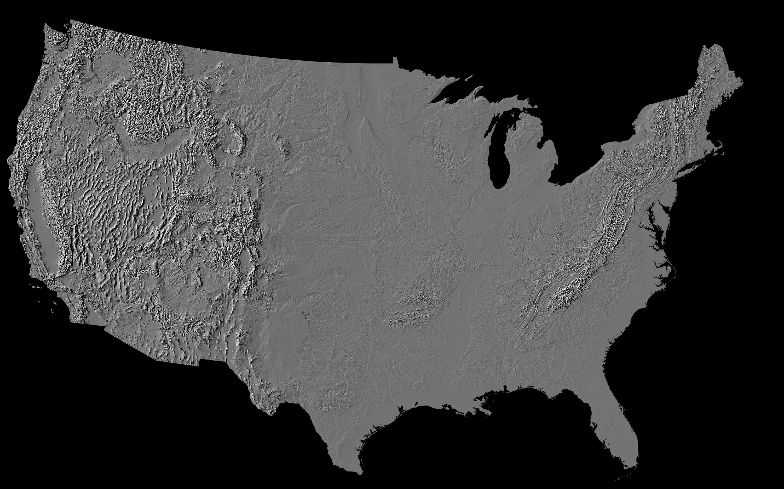 Shade map