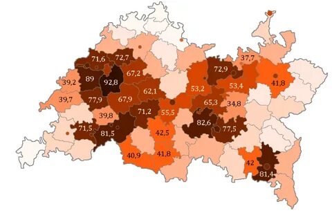 Этническая карта татарстана