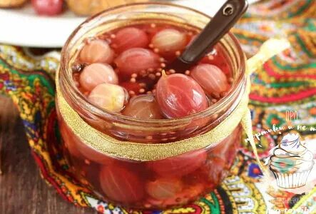 Маринованный крыжовник на зиму