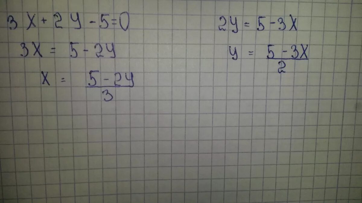 Выразить x через y 2x = 5 - y : 2. 5x-3=0. Выразить y через x. X2+y=0 выразите переменную y через.