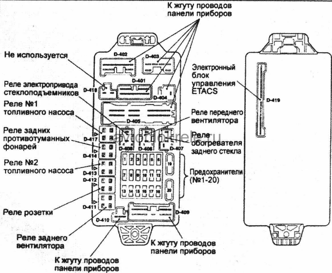 Где находится реле акпп