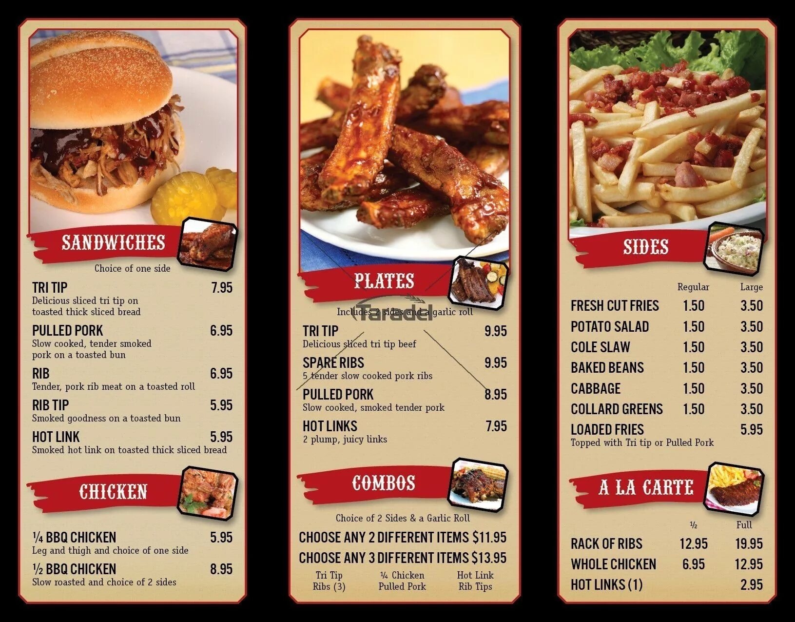 Choose menu