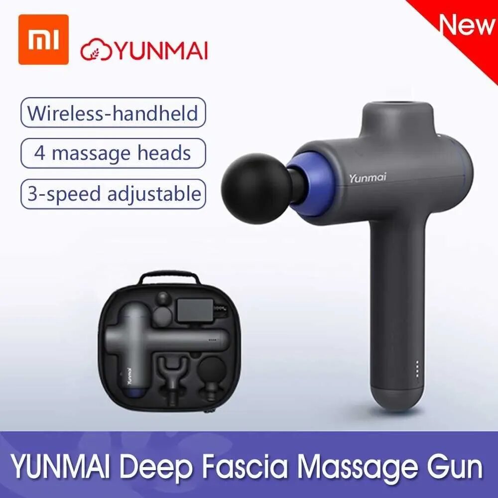 Xiaomi gun 2. Перкуссионный массажёр yunmai Xiaomi massage Gun. Xiaomi yunmai Gun Pro Basic.