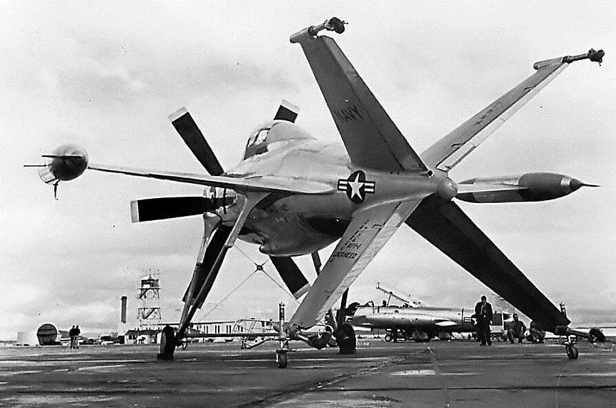 Самолет вертикального полета. Lockheed XFV-1 Salmon. Самолёт СВВП - XFY-1 Pogo (Convair). Самолет Lockheed XFV-1 Salmon. СВВП Lockheed XFV-1.