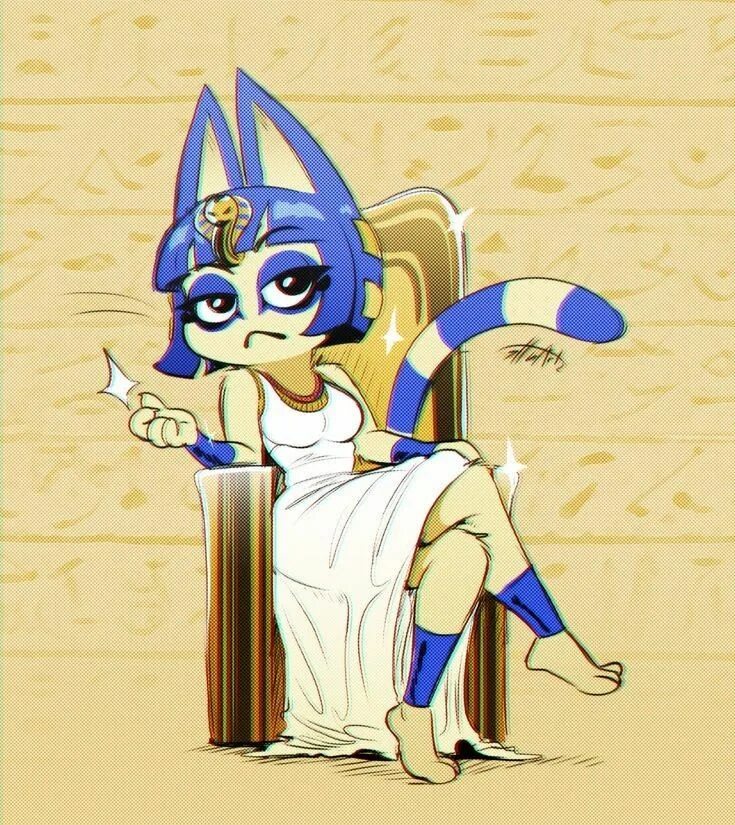 Кошка Ankha хуманизация. Ankha хуманизация 18. Анха. Animal Crossing Ankha Art. Ankha rule 34