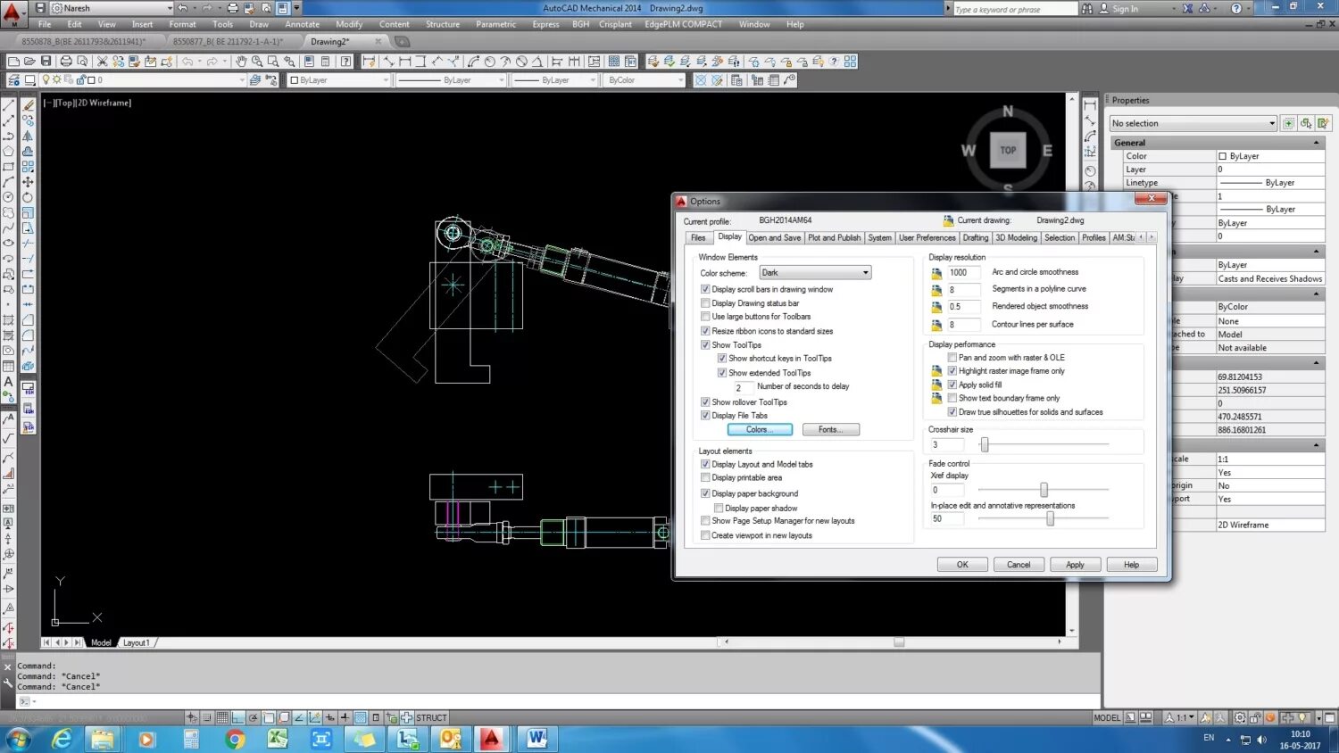 C net autocad