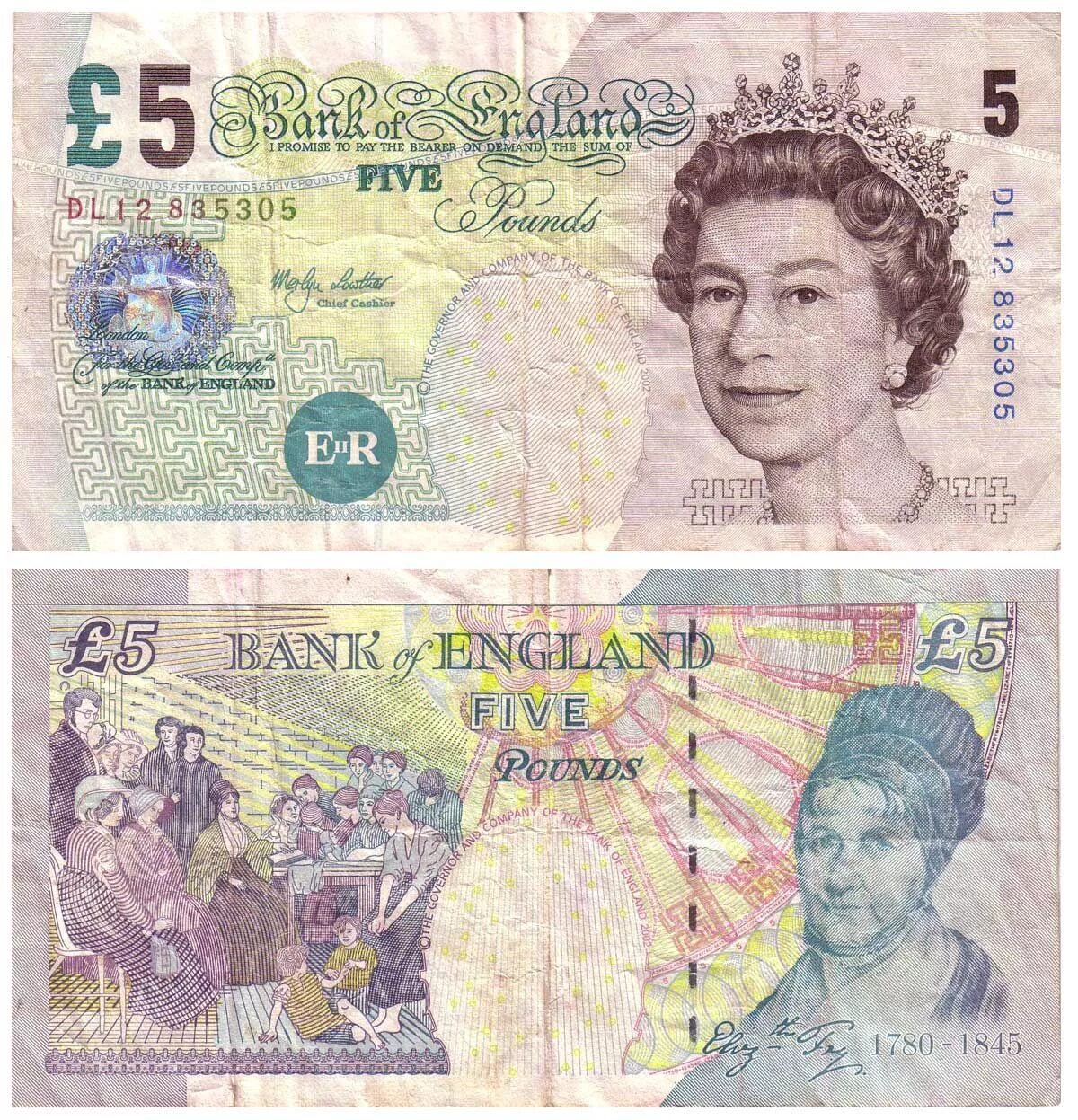The five pound note