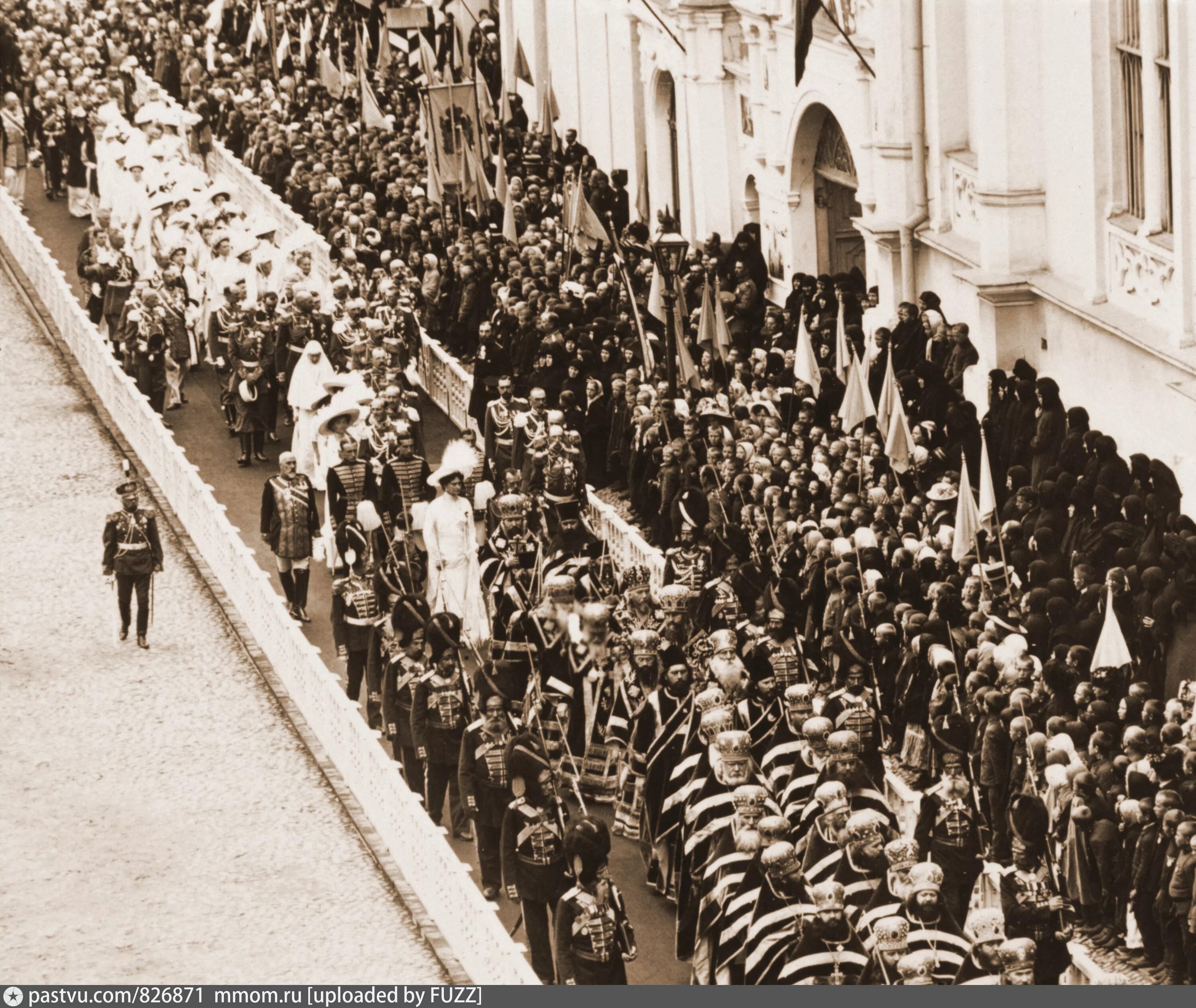 1912 Крестный ход. 1912 Празднование 100 летия войны 1812 года. Крестные войны
