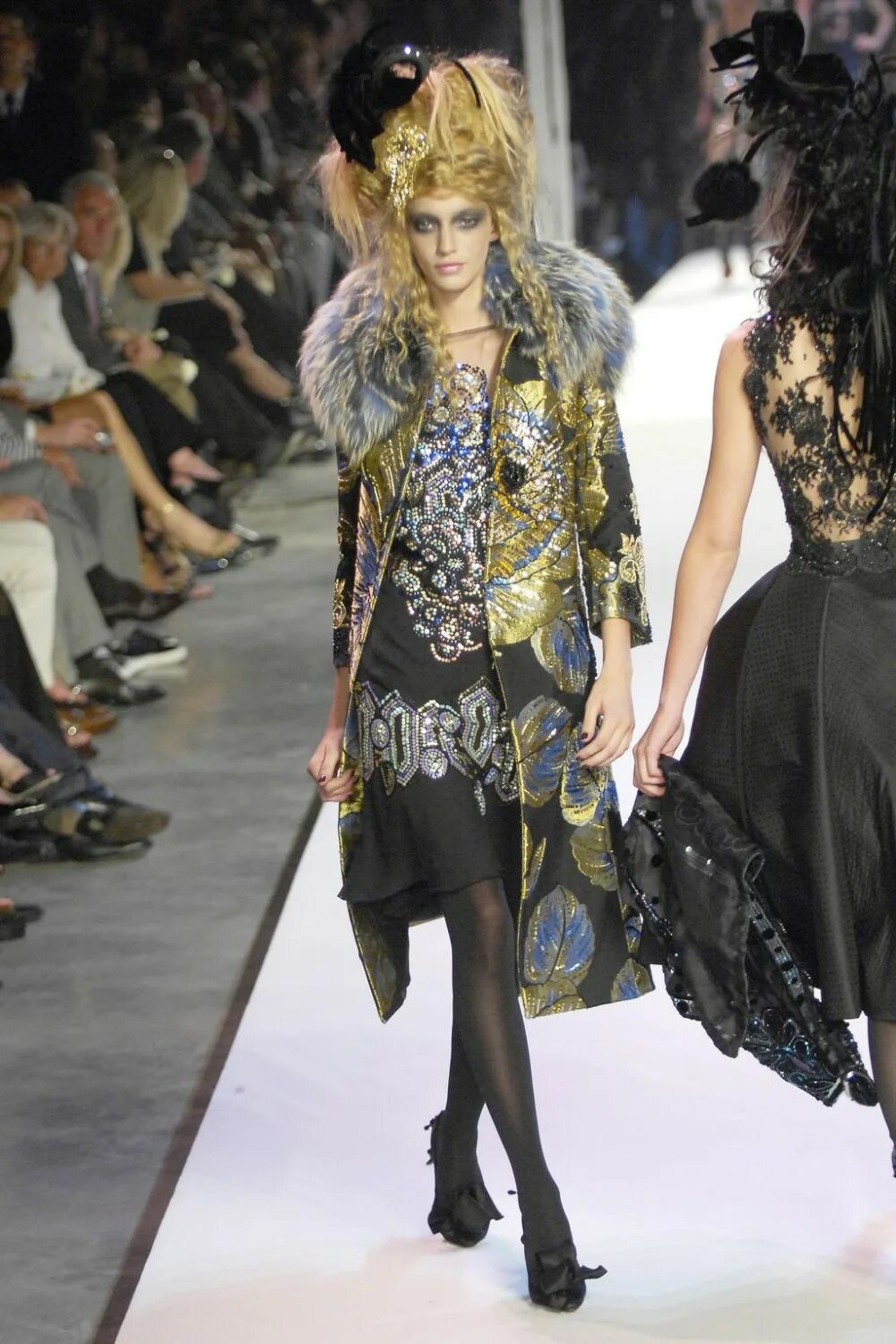 Jean paul gaultier at couture spring 2007. мода 2007 весна лето. мода 2007-х годов. жан поль готье показы. показ мод 2007.