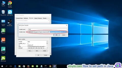 Windows path environment