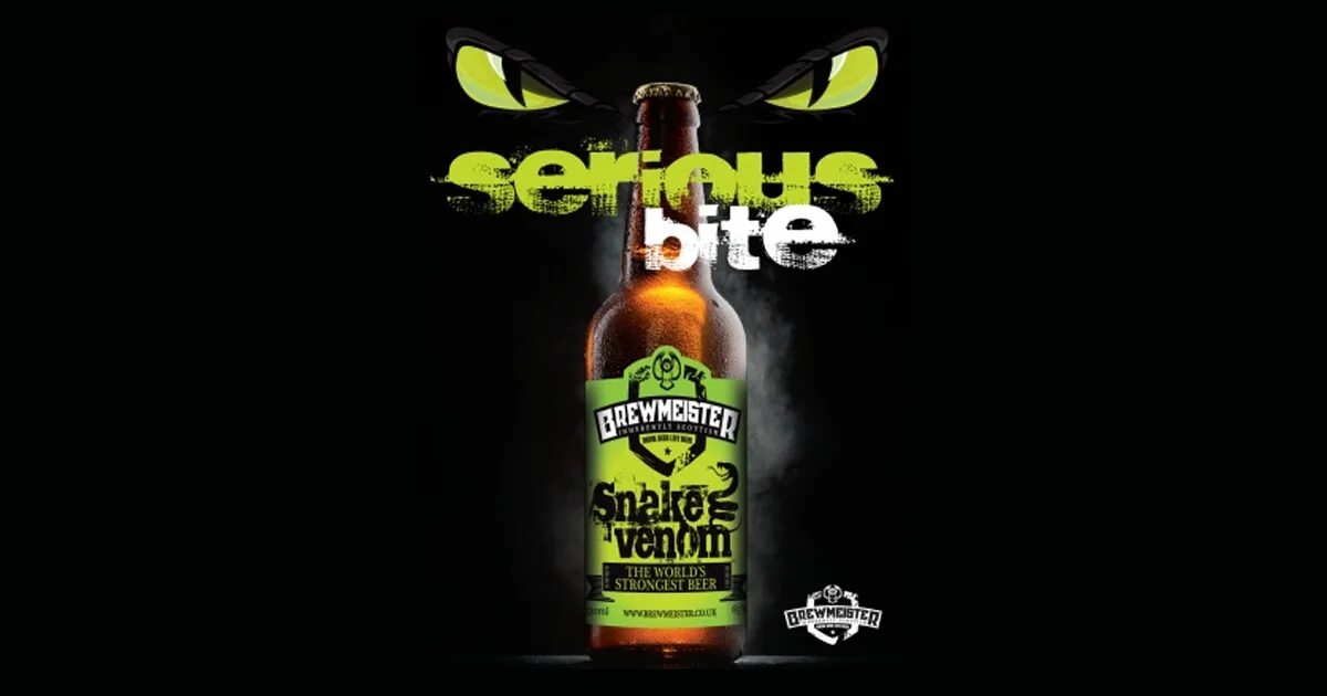 Snake venom beer. Snake venom beer