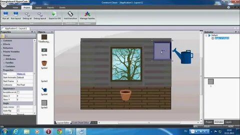 Как сделать игру в construct 3