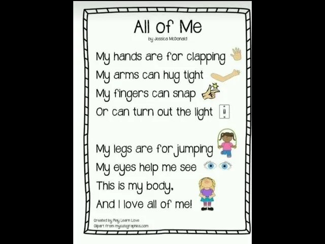 Part of me text