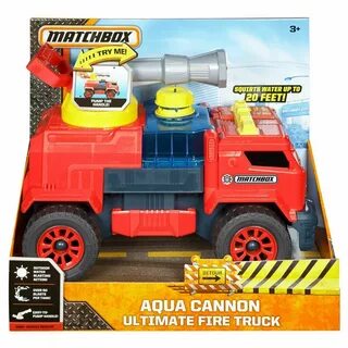 fire truck toy that squirts water.