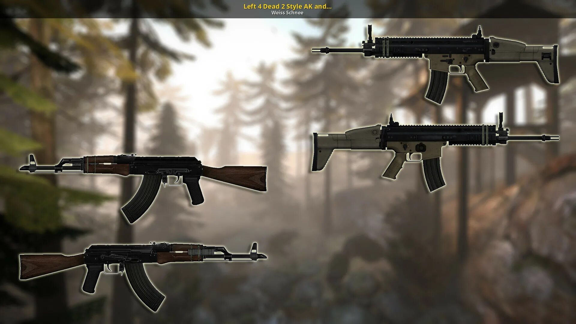 Ак 2 игра. Left 4 dead 2 mod ak 12. Ак 2 игра. Мод дб бф2. Ак 74 в играх.