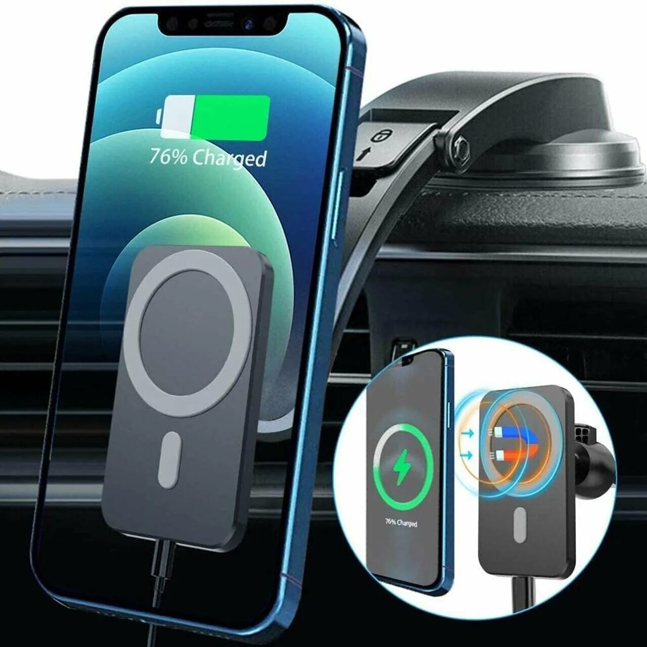 Iphone 15 pro быстрая зарядка. Magnetic Wireless car Charger 15w. Беспроводная зарядка для iphone 14 Pro Max. Автомобильный держатель для iphone 14 Pro Max. Беспроводная зарядка Magnetic Charger.