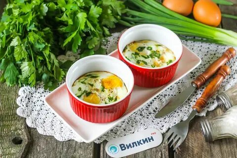 Яичница в духовке
