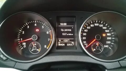 Лампа давления в шинах