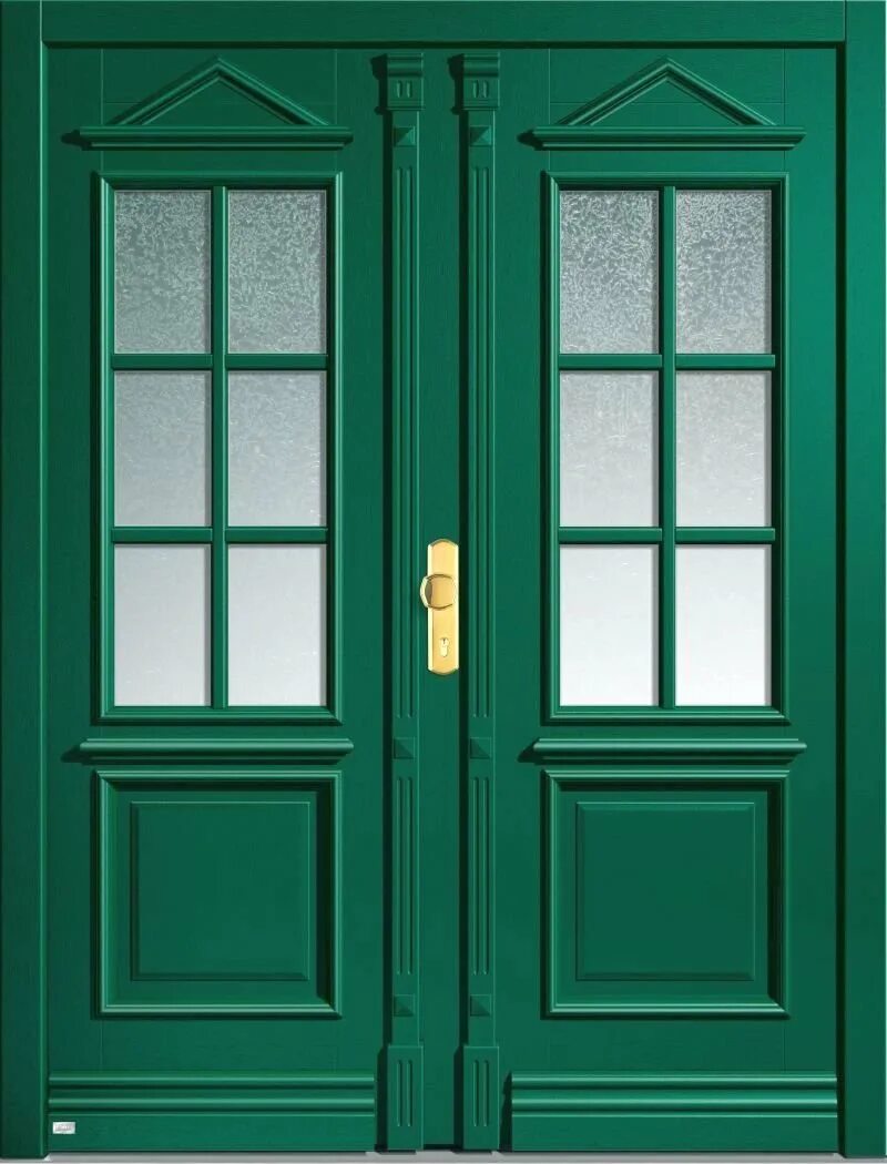 Двухстворчатая дверь входная. Двери изумрудного цвета. Зеленая входная дверь. Зеленая деревянная дверь.