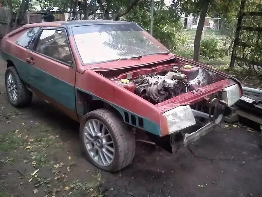 Вазы на заднем приводе