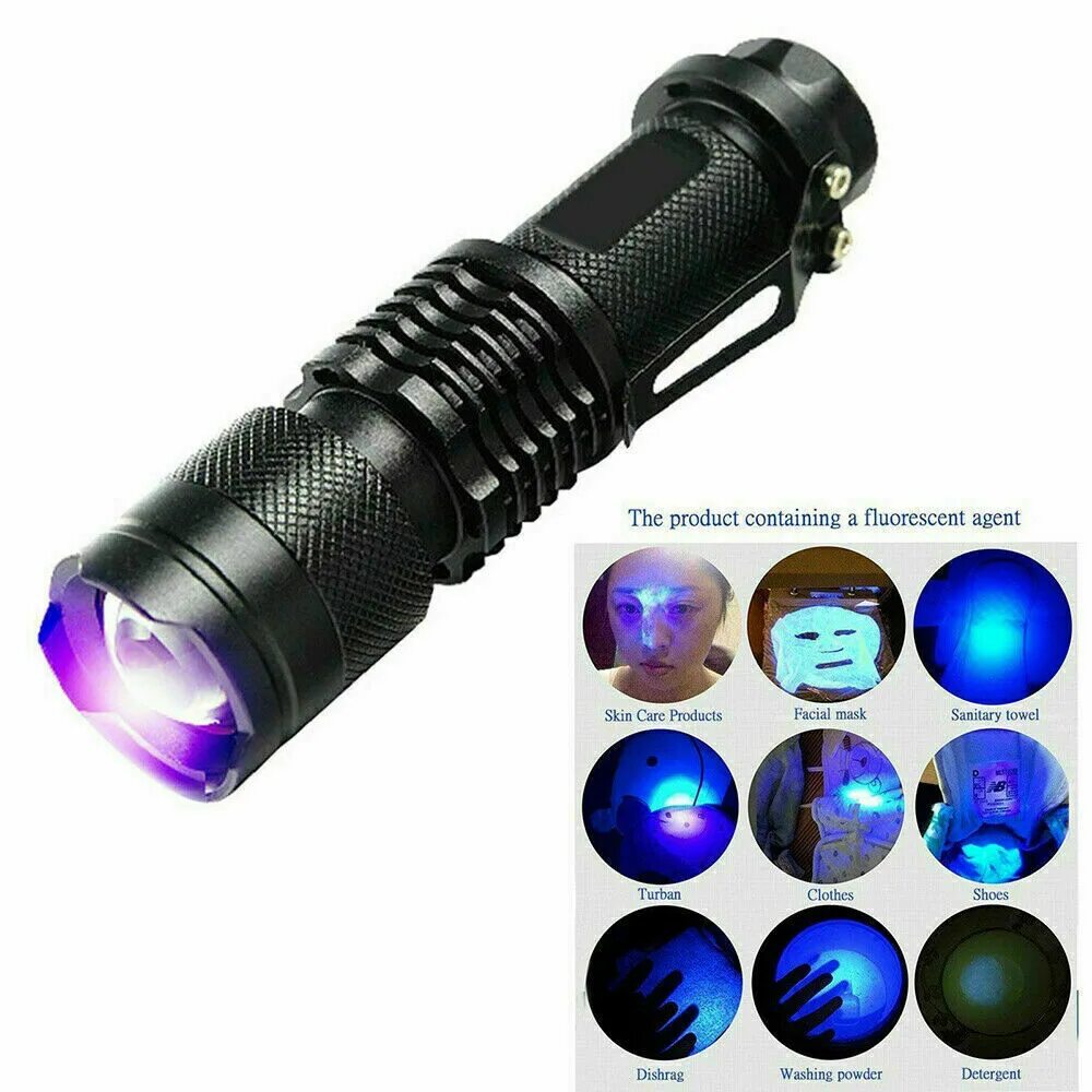 Убейте используя ультрафиолетовый фонарик. Фонарь uv 365nm. ультрафиолетовый фонарь uv - 365 nm. фонарь ультрафиолетовый «уф-365» гаро. ультрафиолетовый фонарик 9 led 365 нм.