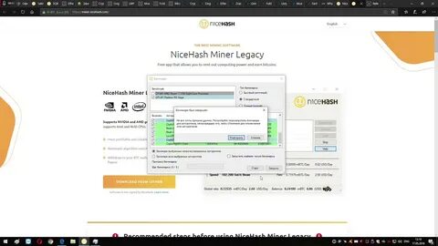 Nicehash как майнить