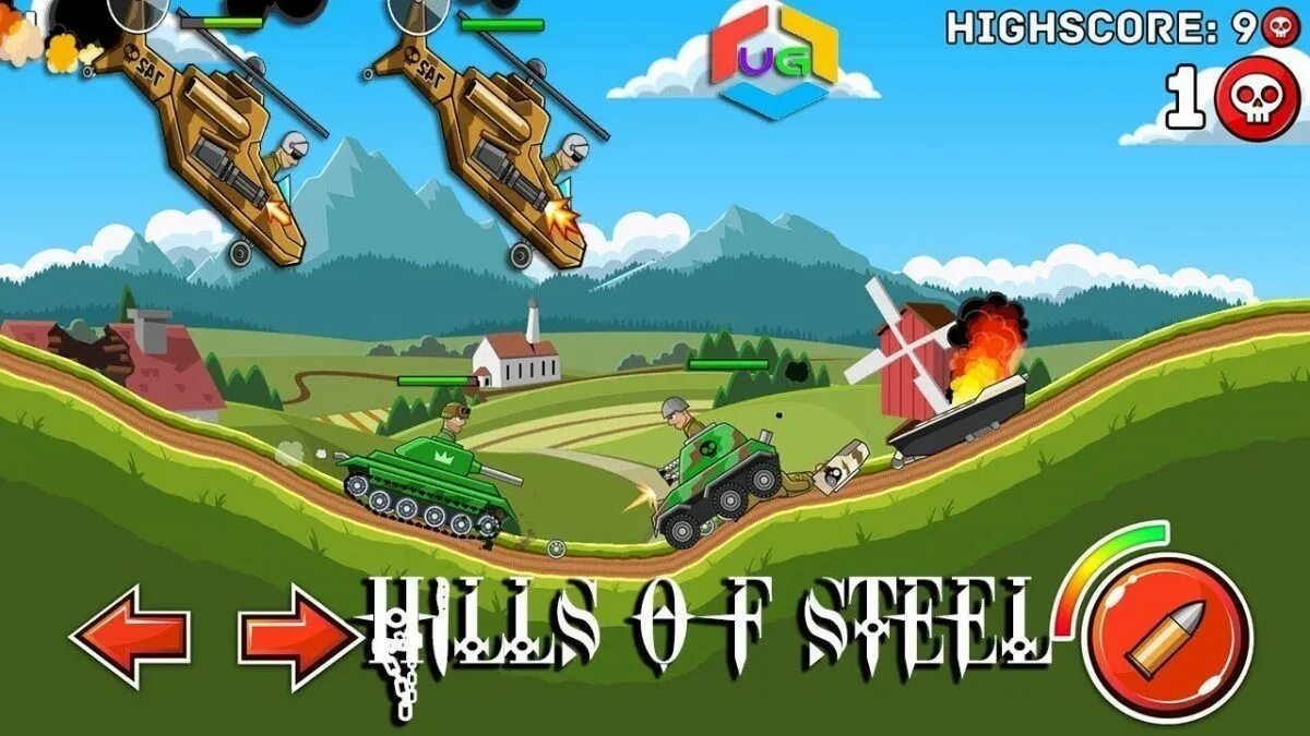 Hills of Steel танки. Hills of Steel 1. Hills of Steel Джокер. Hills of Steel 1.2. Взломанная версия игры hill of steel