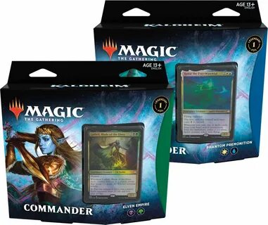 Commander deck