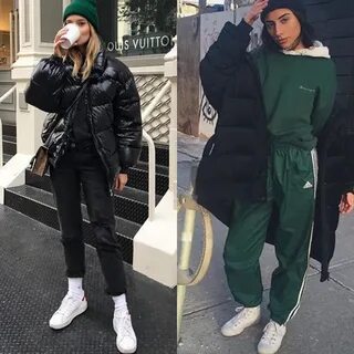 С чем носить теплый спортивный костюм