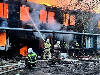 Томск после пожара