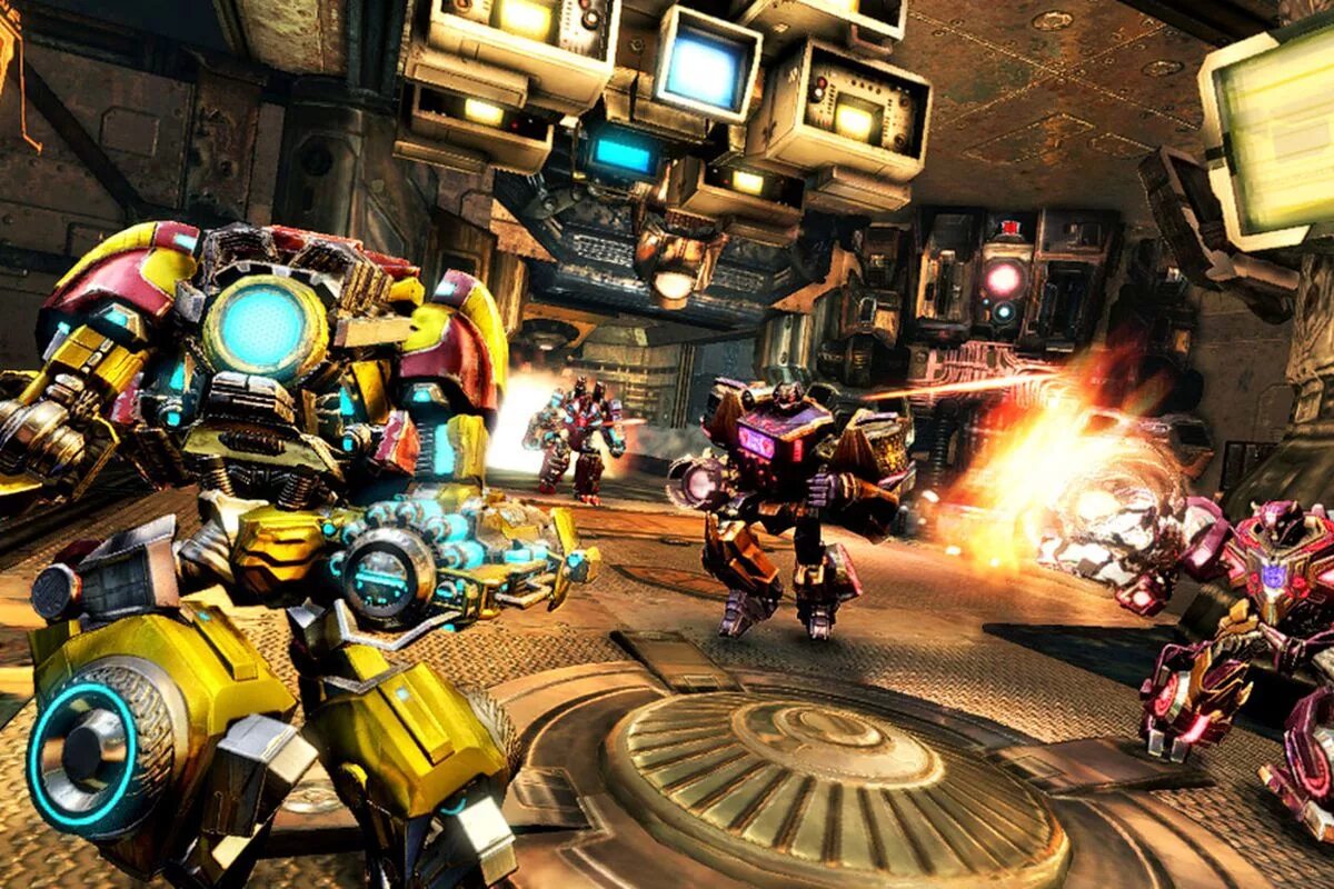 Игры transformers fall of cybertron