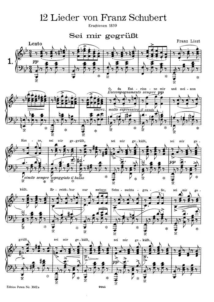 Шуберт транскрипции листа. Liszt s.558 no4. Шуберт вклад в мир музыки.