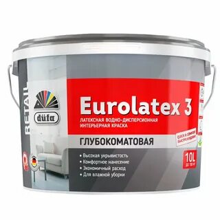 Краска глубокоматовая для стен и потолка