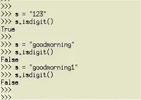 Isdigit python