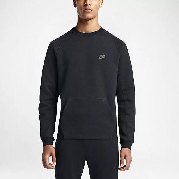 Tech crew. Свитшот найк crew fleece. толстовка мужская найк tech fleece черная. nike tech fleece свитшот. кофта nike tech fleece.