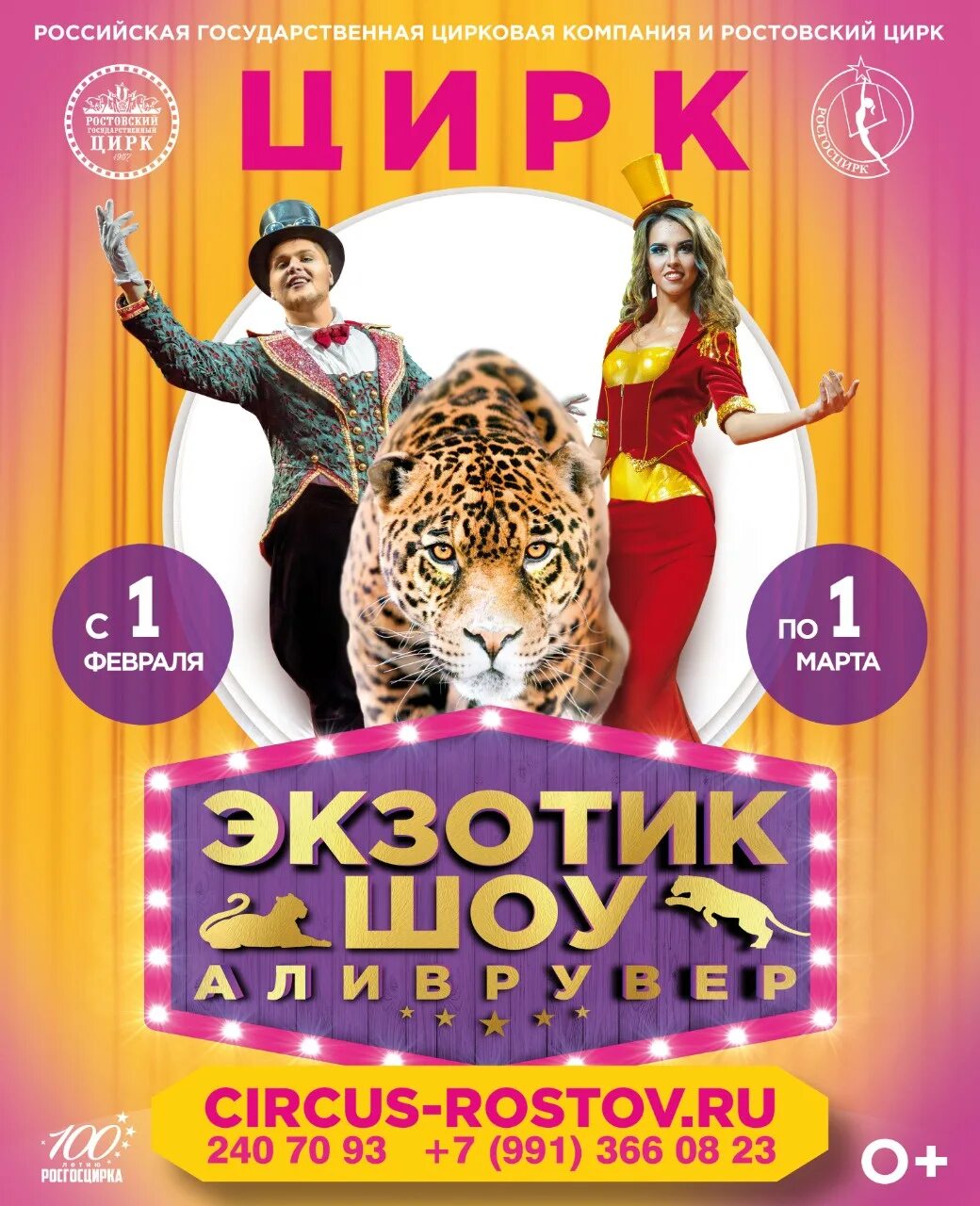 Программа в цирке сейчас