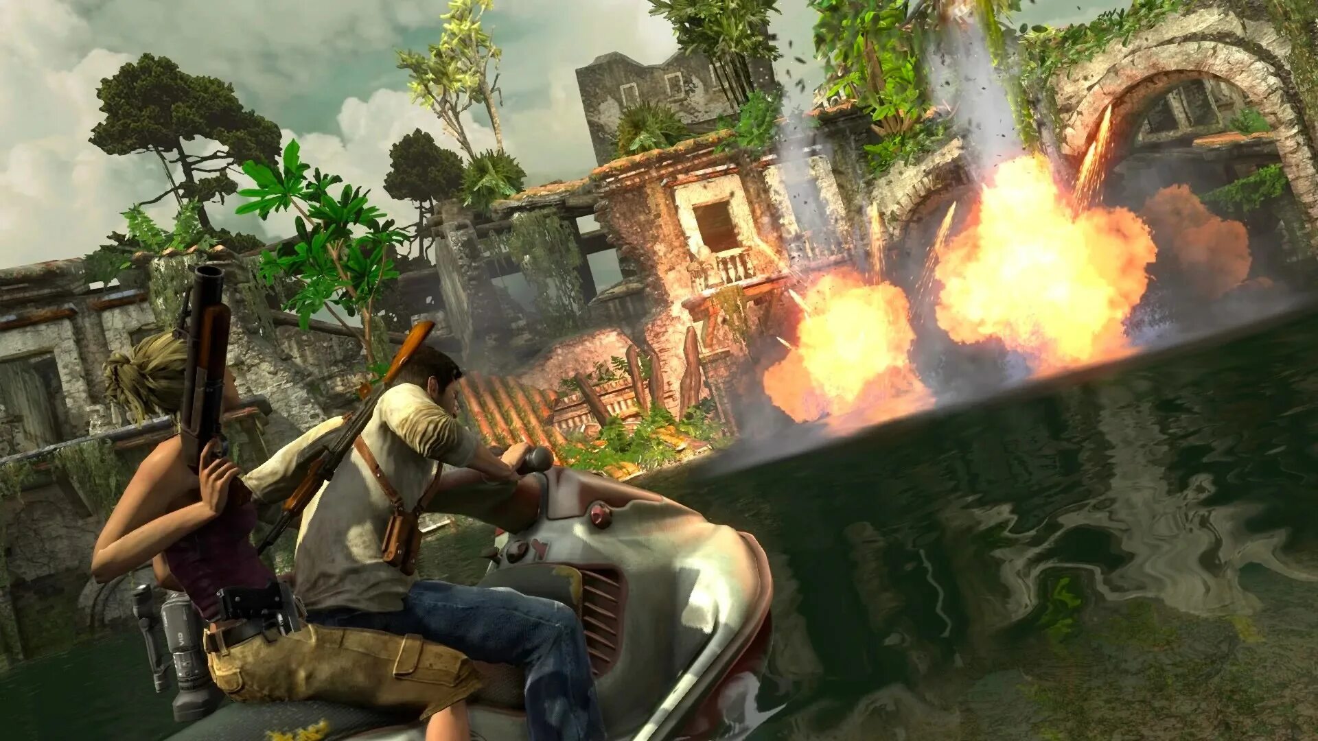 Uncharted 1 ps3. Uncharted: Drake’s Fortune. Uncharted: Drake’s Fortune геймплей. Uncharted 1 на ПК.