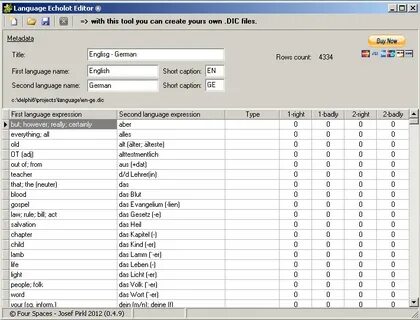 Downloaded language