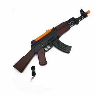 Игрушечный автомат ак 47 с пульками