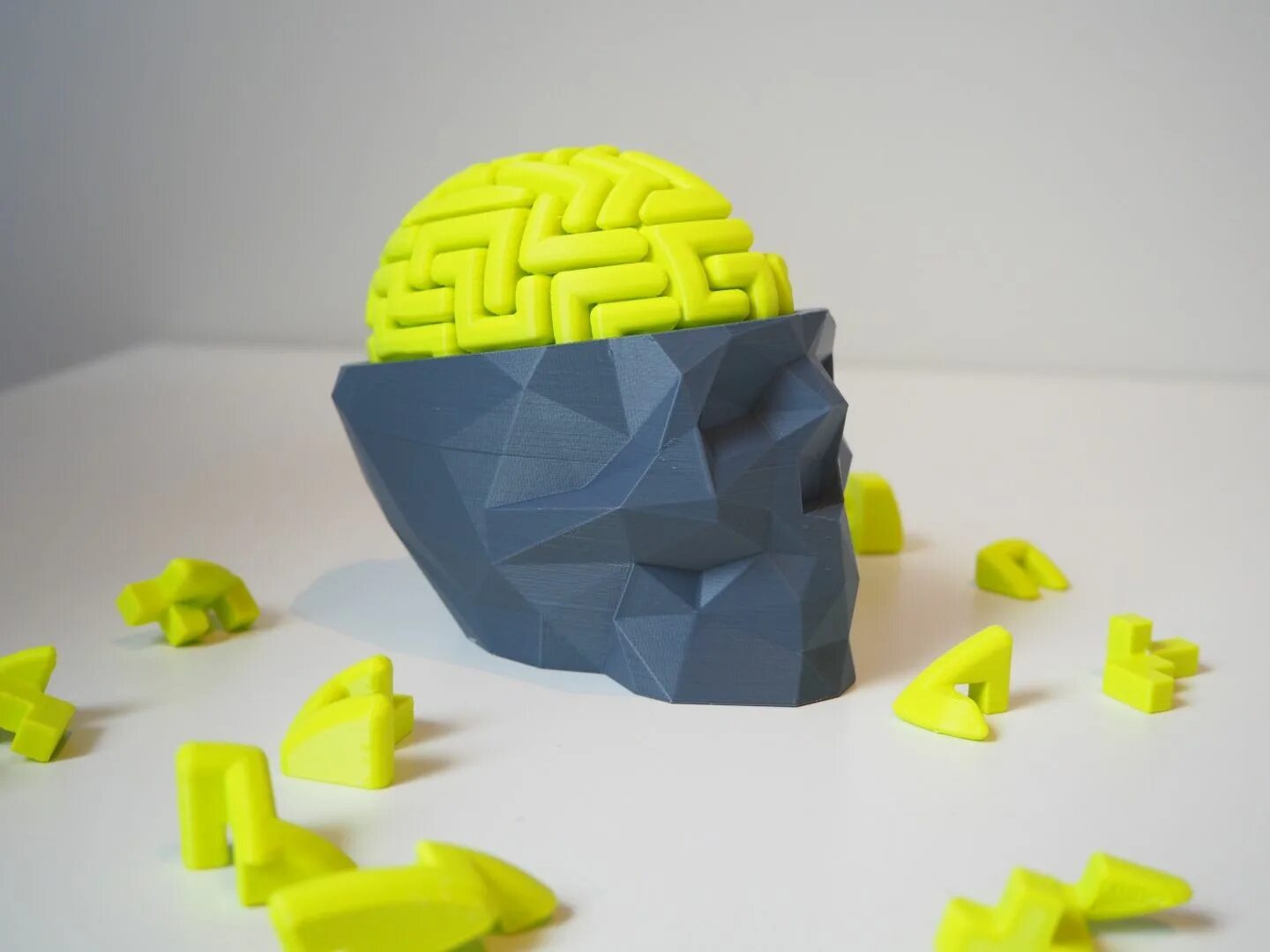 Brain puzzle king прохождение. Головоломка череп на 3д принтере. Головоломки на 3d принтере. 3d печать головоломки. Головоломки на 3д принтере модели.