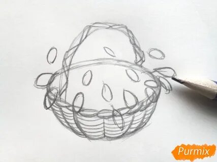 Рисуем корзину поэтапно