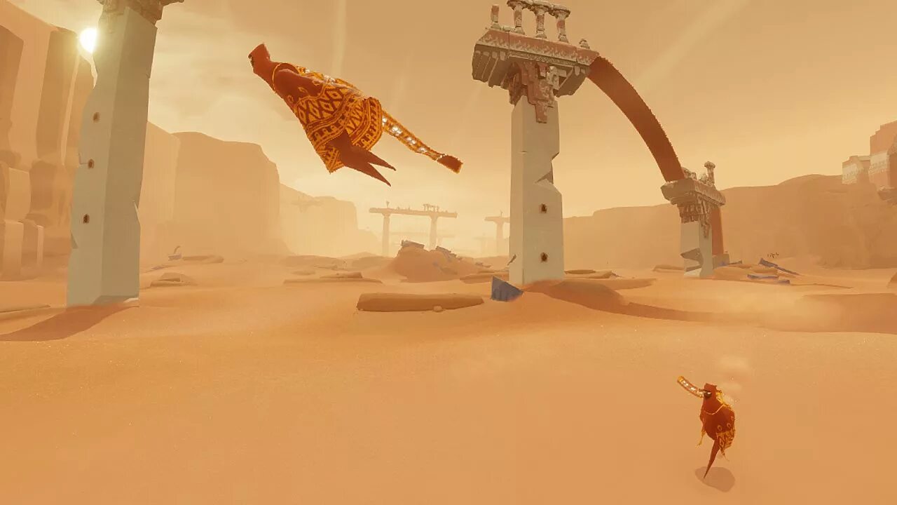 Инди на двоих. Journey игра ps4. Игра ps3 пустыня Пески. Journey игра 2012 инди-игры. Игра про путешествие в пустыне.