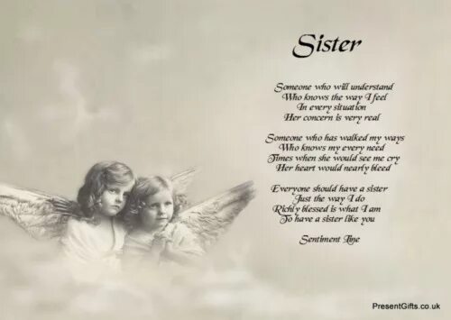 Poem about sister. @Someone's sister. What sister. Your sister стих. I m like my sister