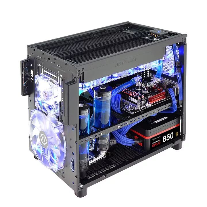 Thermaltake Core x2 CA-1d7-00c1wn-00. Корпус Thermaltake Cube. MATX Thermaltake Core. Thermaltake Core x2 сборки. Cases core