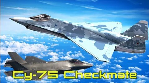 Заказы на самолет уже есть. #су75 #f35 #Checkmate #самолет #авиация.
