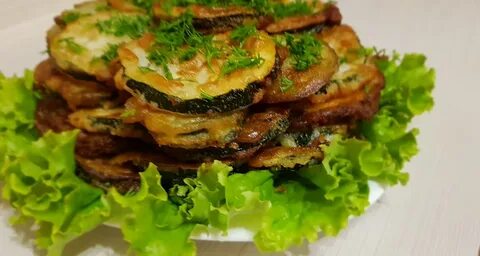 Сколько жарить кабачковые