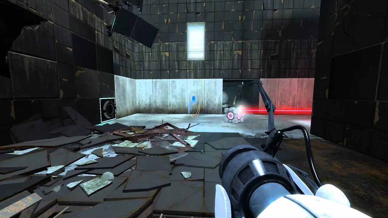 Portal 2 2 глава. Portal 2 ps3. Portal 2 Coop 3 глава 8. Портальная пушка игра.