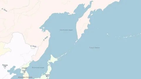 Белое охотское море
